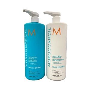 Moroccanoil Frizz Control Shampoo & Conditioner Litre Set